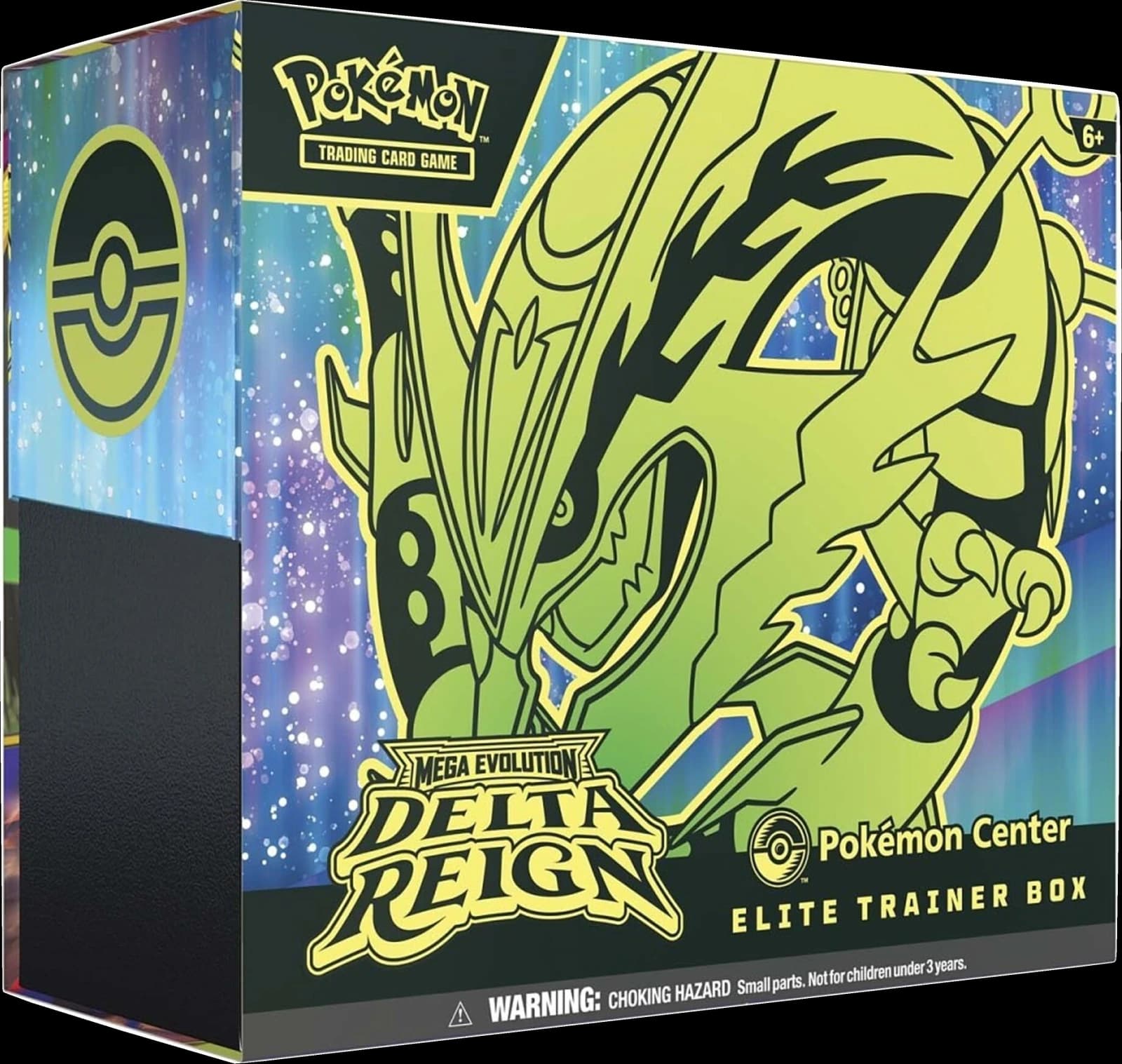Pokémon TCG: Mega Evolution—Delta Reign Pokémon Center Elite Trainer Box, front