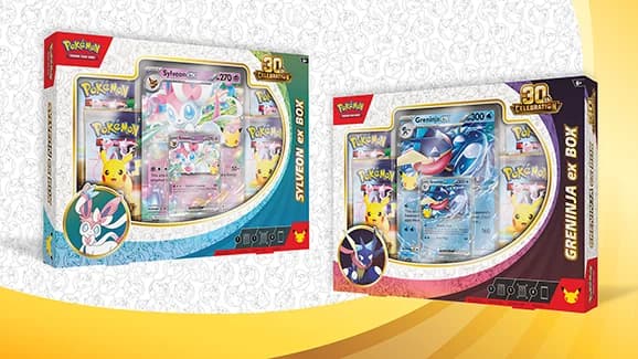Pokémon TCG: 30th Celebration Sylveon ex Box sealed box