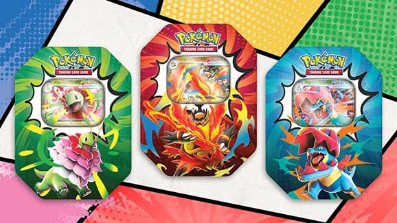 Pokémon TCG: Mega Evolution—Ascended Heroes Tin Mega Meganium ex version sealed tin